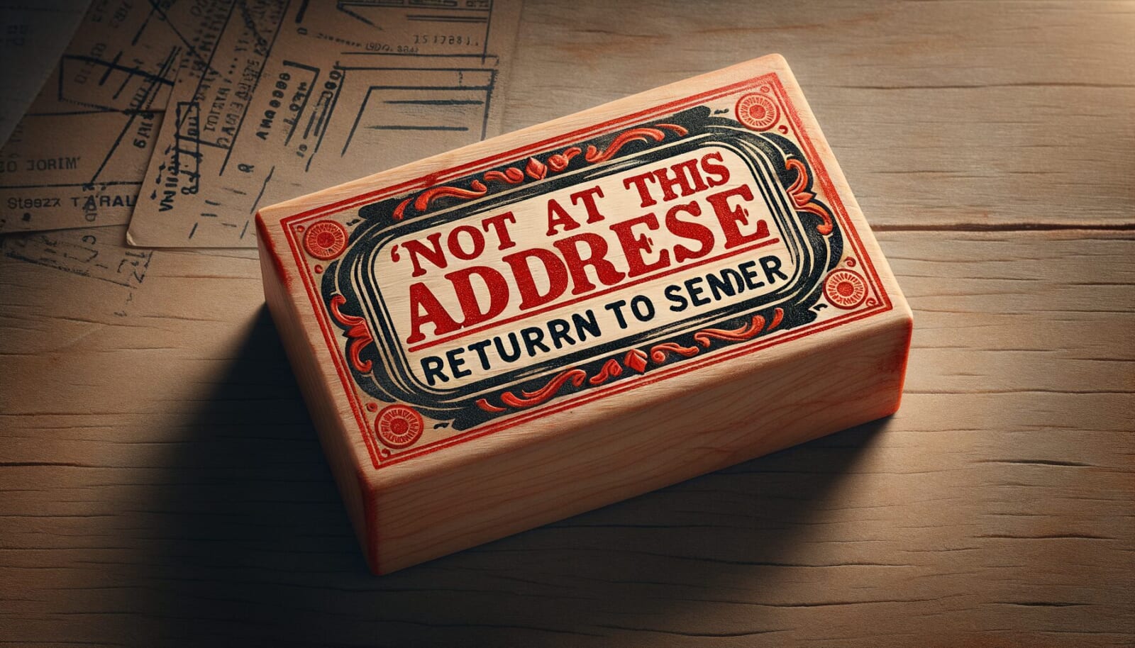 Not At This Address Return To Sender Stamp Return My Stamps Not at this address return to sender stamp return my stamps
